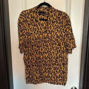 ALLSAINTS leopard print shirt